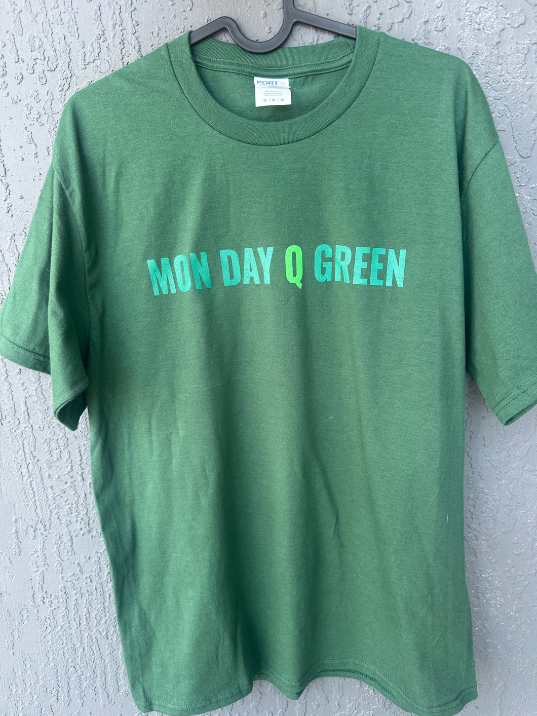 Mon Day Q Green T-Shirt