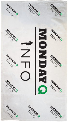 Monday Q Logo Golf Towel