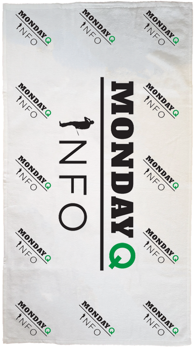 Monday Q Logo Golf Towel